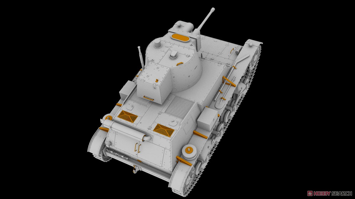 ポ・7TP単砲塔型戦車37mm砲・フルインテリア付 (プラモデル) その他の画像4