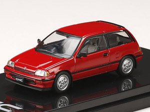 Honda Civic Si (AT) 1984 (Wonder Civic) Red (Diecast Car)