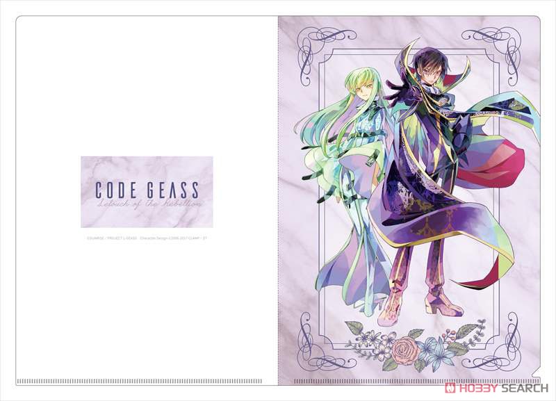 Code Geass Lelouch of the Rebellion Clear File Set Pale Tone Series Pair [Especially Illustrated] Ver. (Anime Toy) Item picture1