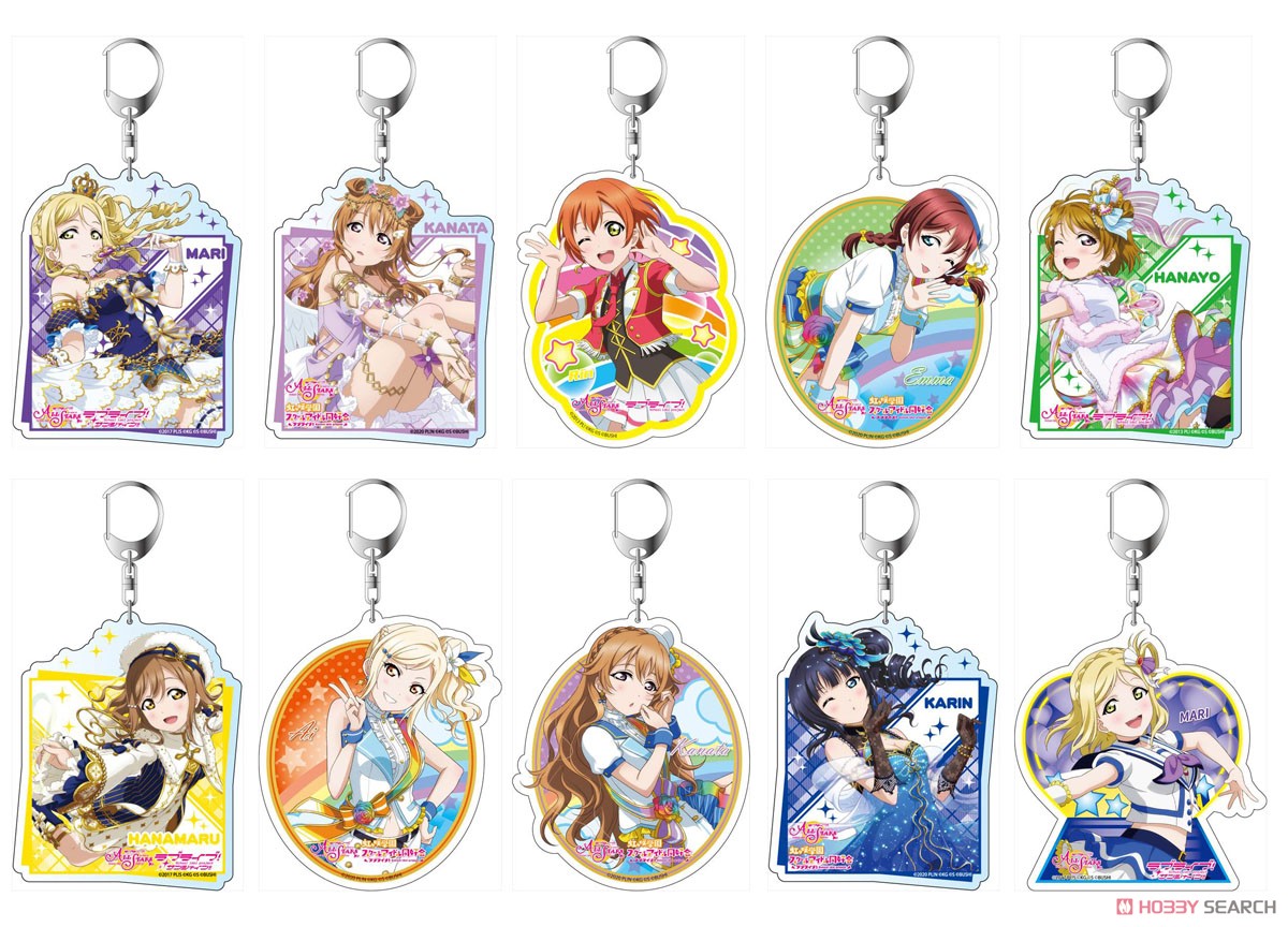 Love Live! School Idol Festival All Stars Big Key Ring Hanayo Koizumi Colorful Festival Ver. (Anime Toy) Other picture1