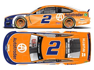 `ブラッド・ケセロウスキー` #2 オートトレーダー フォード マスタング NASCAR 2021 (ミニカー)