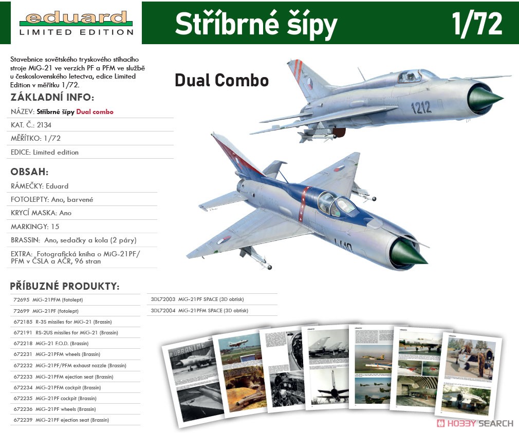 Silver Arrow MiG-21PF/PFM Dual Combo Limited Edition (Plastic model) Other picture1