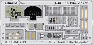 Zoom Etched Parts for Ar68F (for Roden) (Plastic model)