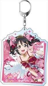 ラブライブ！スクールアイドルフェスティバル ALL STARS デカキーホルダー 矢澤にこ スマイリーエンジェルver. (キャラクターグッズ)