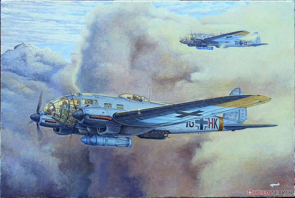 独ハインケル He111H-16/20 双発爆撃機・後期生産型 (プラモデル) その他の画像1