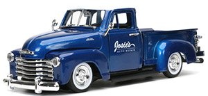 1953 シェビー ピックアップ ブルー/Josie`s AUTO REPAIR (ミニカー)