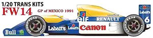 FW14 MEXICO GP 1991 Trans Kit (レジン・メタルキット)