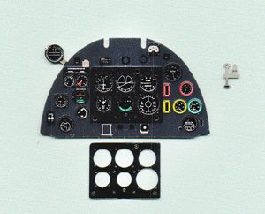 スピットファイアMk.II・着色計器板・レベル (プラモデル)