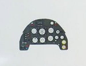 メッサーシュミットBf109G-6・着色計器板・ファインモールド他 (プラモデル)