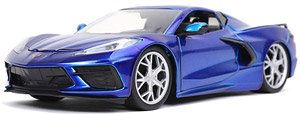 2020 Chevy Corvette Stingray Candy Blue (Diecast Car)