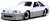 1989 Ford Mustang GT Glossy White (Diecast Car) Item picture1
