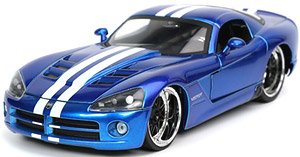 2008 ダッジ バイパー SRT10 キャンディーブルー (ミニカー)