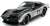 1969 Chevy Corvette Stingray Glossy Black/Silver (Diecast Car) Item picture1