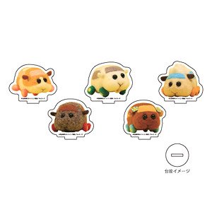 Acrylic Petit Stand [Pui Pui Molcar] 01 Box (Set of 5) (Anime Toy)