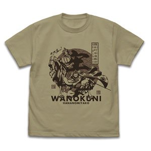 ワンピース ゾロ十郎＆サン五郎 Tシャツ SAND KHAKI S (キャラクターグッズ)