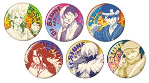 Dr. Stone: Stone Wars Trading Dot Can Badge (Set of 6) (Anime Toy)