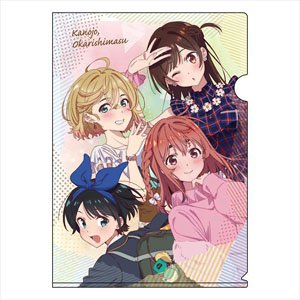 彼女、お借りします A4クリアファイル vol.2 集合 (キャラクターグッズ)