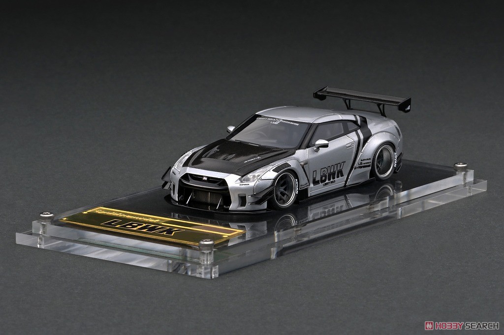 LB-WORKS Nissan GT-R R35 type 2 Silver (Diecast Car) Item picture1