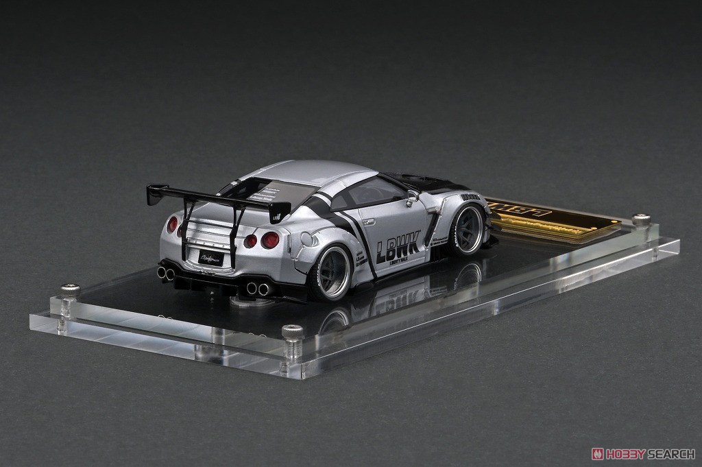 LB-WORKS Nissan GT-R R35 type 2 Silver (Diecast Car) Item picture2