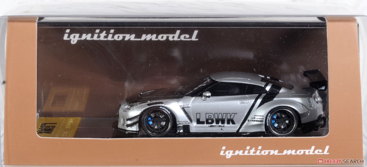 LB-WORKS Nissan GT-R R35 type 2 Silver (Diecast Car) Package2