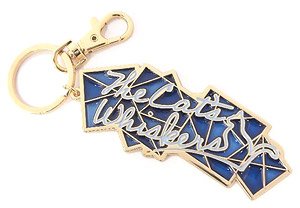 Paradox Live Stained Glass Style Key Chain The Cat`s Whiskers (Anime Toy)