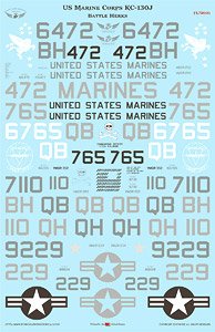 US Marine Corps KC-130J Battele Herks (Decal)
