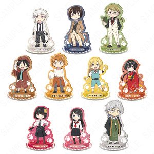 Bungo Stray Dogs Wan! Acrylic Stand Figure Armed Detective Agency Ver. (Set of 10) (Anime Toy)