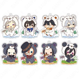 Bungo Stray Dogs Acrylic Strap Kigurumi Series Bears Ver. (Set of 8) (Anime Toy)