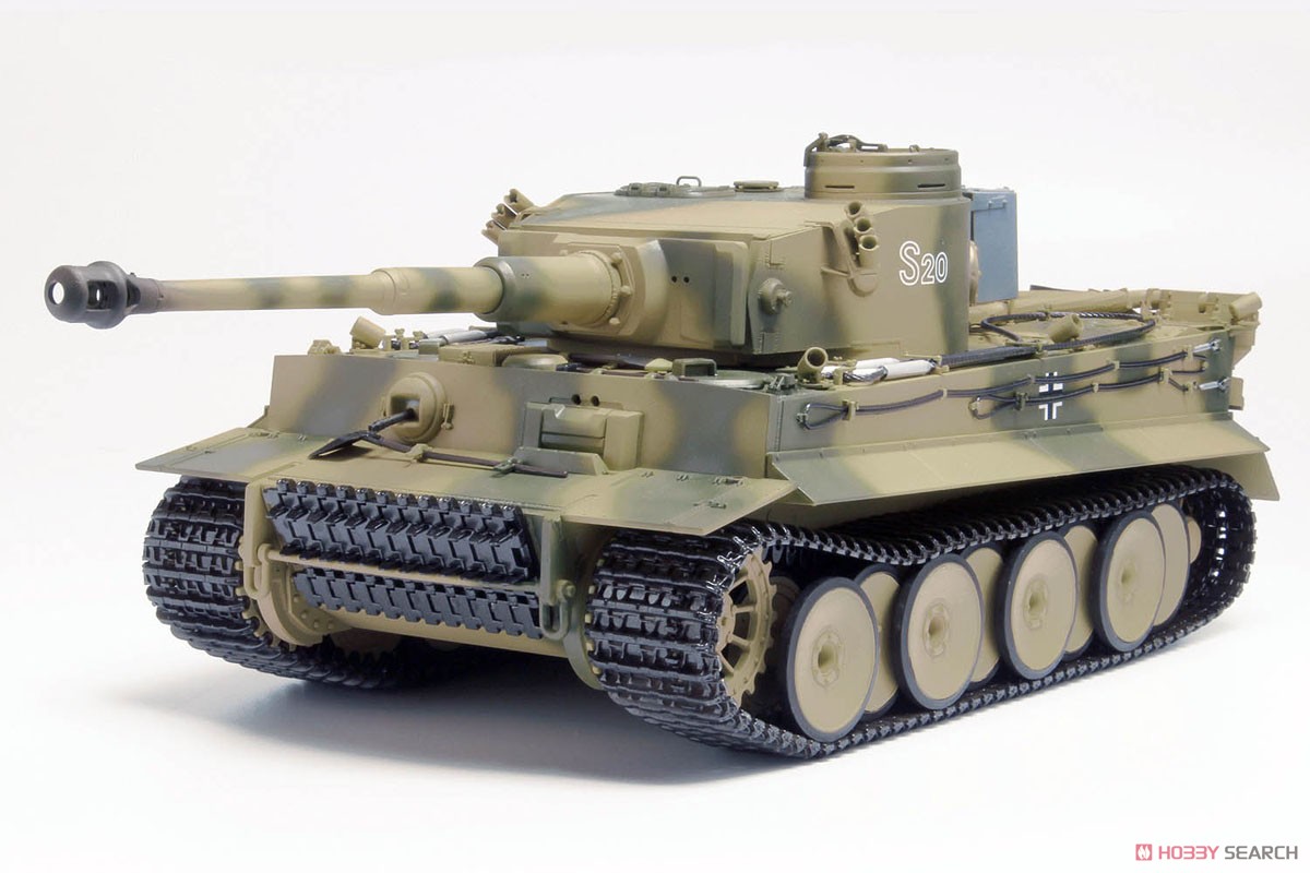 WW.II ドイツ軍 ティーガーI 初期生産型 ハリコフの戦い 転輪マスキングシート付き (プラモデル) 商品画像1