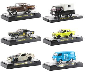 Detroit-Muscle/Drivers/Auto-Trucks/Auto-Meets (Set of 6) (Diecast Car)