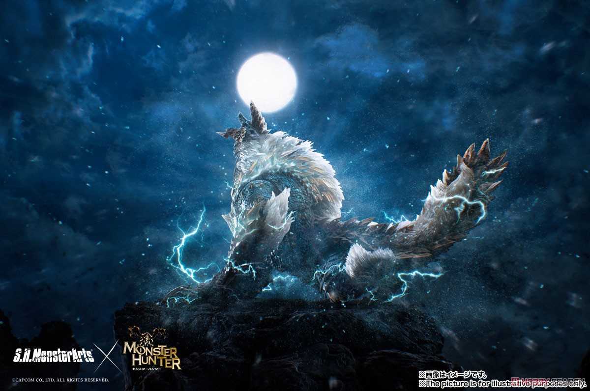 S.H.MonsterArts Zinogre (Completed) Other picture1