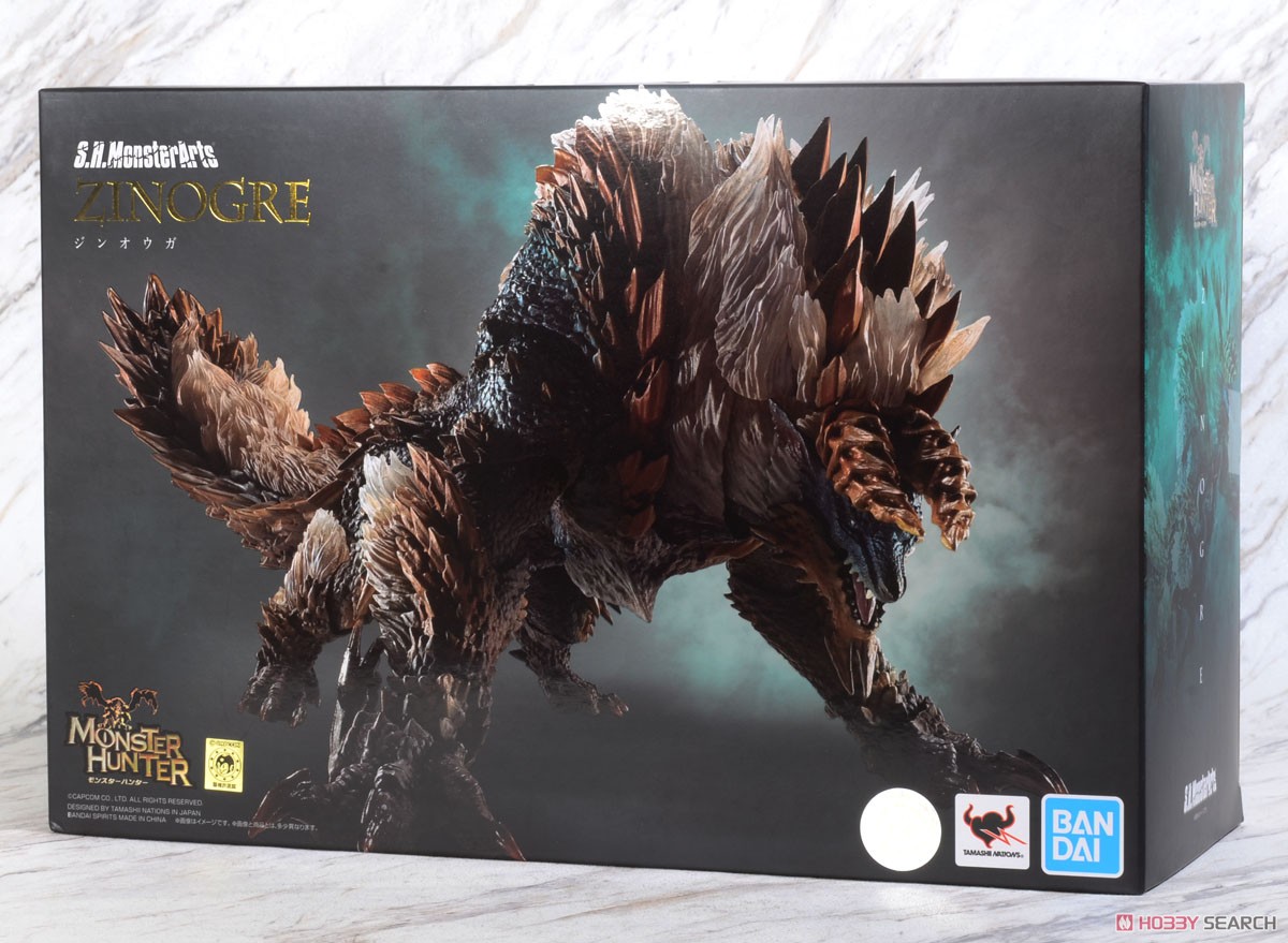 S.H.MonsterArts Zinogre (Completed) Package1