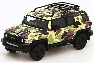 トヨタ クルーザー TOYOTA FJ CRUISER XJ10 (LHD) 【カモフラグリーン】 (ミニカー)