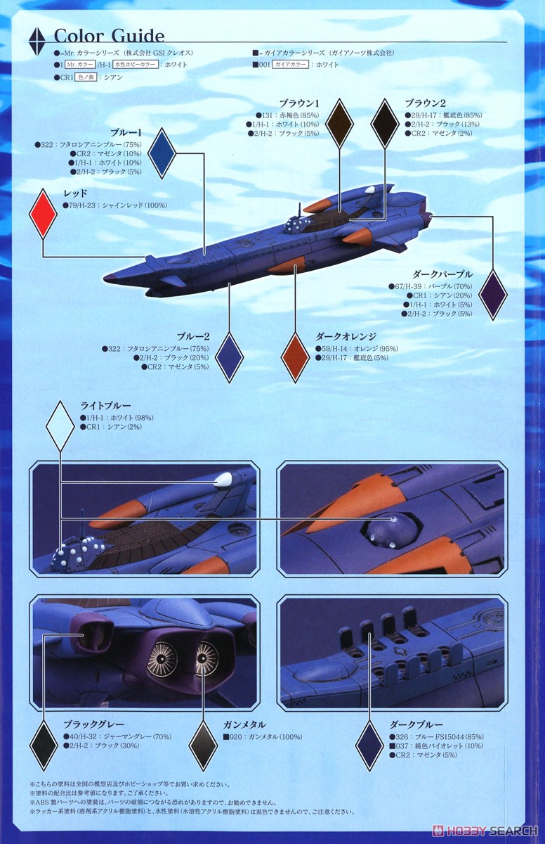 万能潜水艦 ノーチラス号 (プラモデル) 塗装1