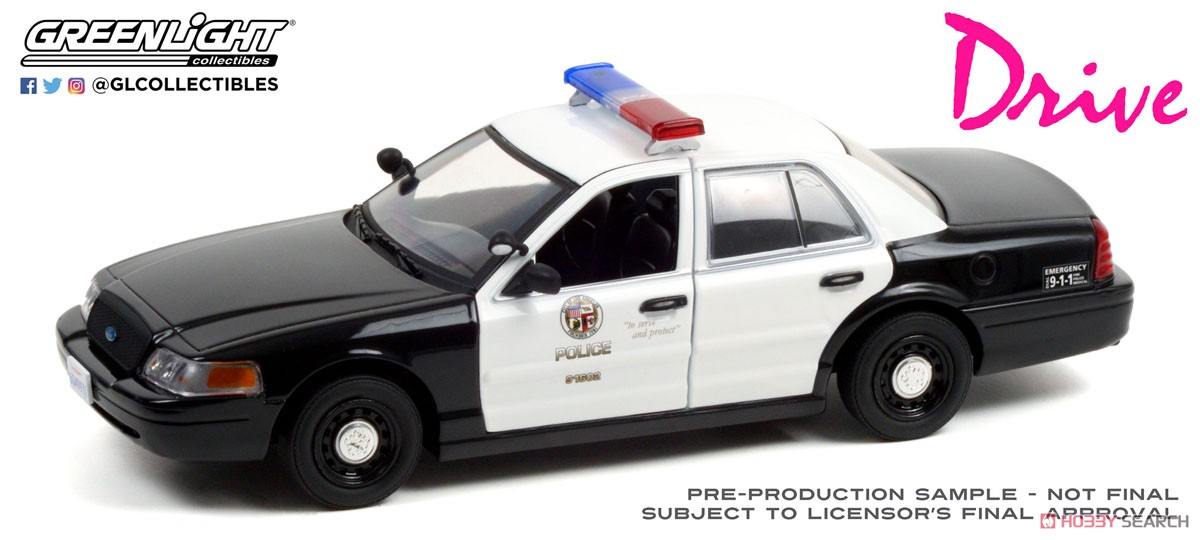Hollywood Series 14 - 2001 Ford Crown Victoria Police Interceptor - Los Angeles Police Department (LAPD) (Diecast Car) Item picture1