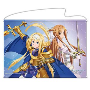 ソードアート・オンライン アリシゼーション War of Underworld B2タペストリー アスナ＆アリス 大戦ver. (キャラクターグッズ)
