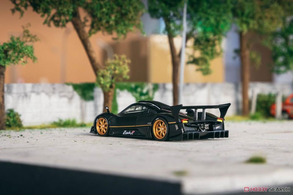 Pagani Zonda R Matt Black (ミニカー) その他の画像1