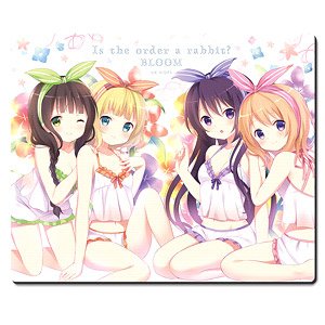 [Is the Order a Rabbit? Bloom] Rubber Mouse Pad Design 01 (Assembly/A) (Anime Toy)