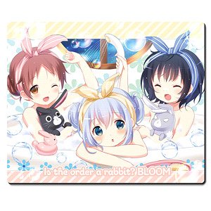 [Is the Order a Rabbit? Bloom] Rubber Mouse Pad Design 02 (Chimame-tai) (Anime Toy)