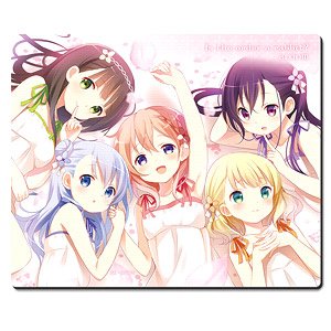 [Is the Order a Rabbit? Bloom] Rubber Mouse Pad Design 03 (Assembly/B) (Anime Toy)