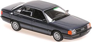 Audi 100 1990 Blue Metallic (Diecast Car)