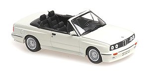 BMW M3 カブリオレ (E30) 1988 ホワイト (ミニカー)