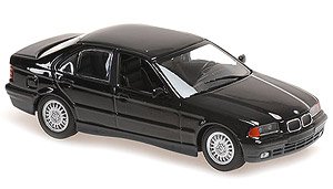 BMW 3-Series Limousine 1992 Black Metallic (Diecast Car)
