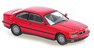 BMW 3-Series Coupe 1992 Red (Diecast Car)