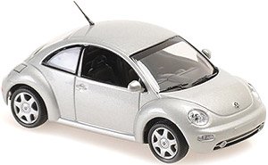 Volkswagen New Beetle 1998 Silver (Diecast Car)