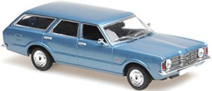 フォード タウヌス TURNIER 1970 ライトブルーメタリック (ミニカー)