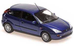 Ford Focus 2-door 1998 Blue Metallic (Diecast Car)