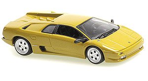 ランボルギーニ ディアブロ 1994 イエロー (ミニカー)