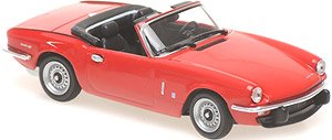 トライアンフ スピットファイア MKIV 1972 レッド (ミニカー)