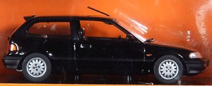 ホンダ シビック 1990 ブラック (ミニカー)